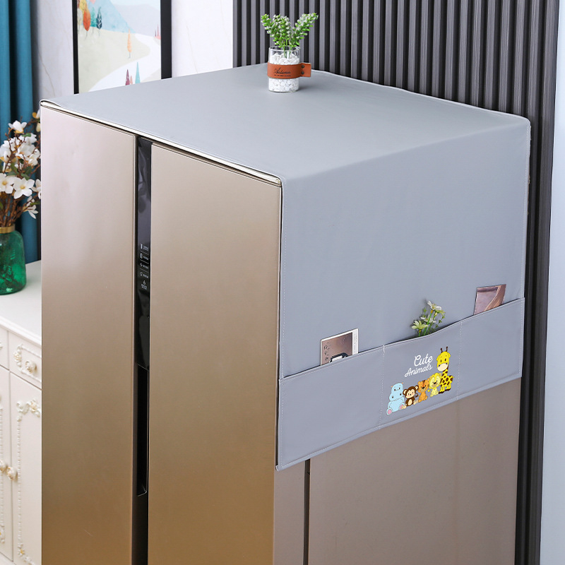 Külmiku ja pesumasina ülaosale tolmukate — tolmukindel, veekindel ja õli-tõrjev; materjal: siidilille; üldine kasutus