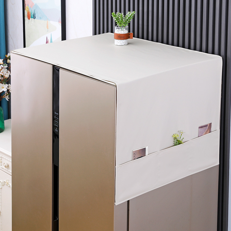 Külmiku ja pesumasina ülaosale tolmukate — tolmukindel, veekindel ja õli-tõrjev; materjal: siidilille; üldine kasutus