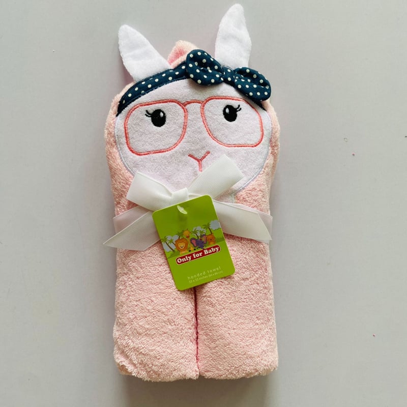 Beebi 3D loomade motiiviga kapuutsiga froteed, 100% puuvill, 300–500 g, vanusegrupp 1–6 aastat, kohandatav, Wanda