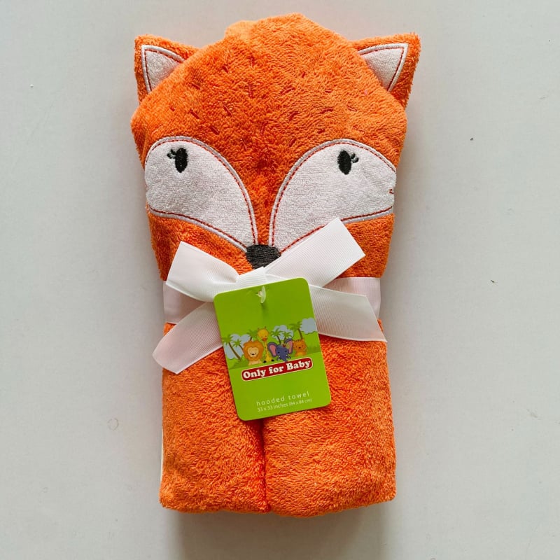 Beebi 3D loomade motiiviga kapuutsiga froteed, 100% puuvill, 300–500 g, vanusegrupp 1–6 aastat, kohandatav, Wanda