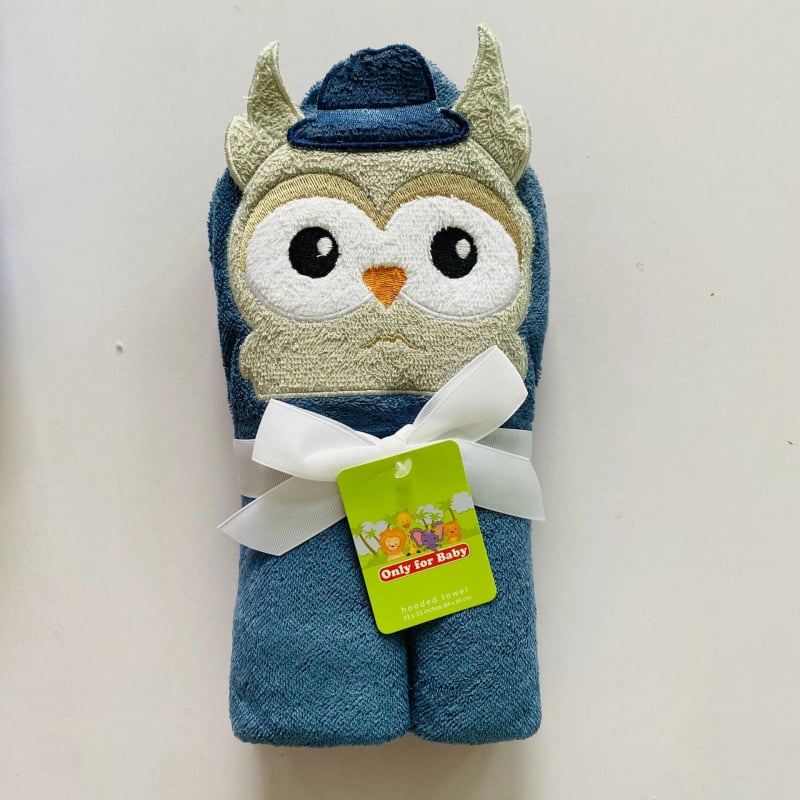 Beebi 3D loomade motiiviga kapuutsiga froteed, 100% puuvill, 300–500 g, vanusegrupp 1–6 aastat, kohandatav, Wanda