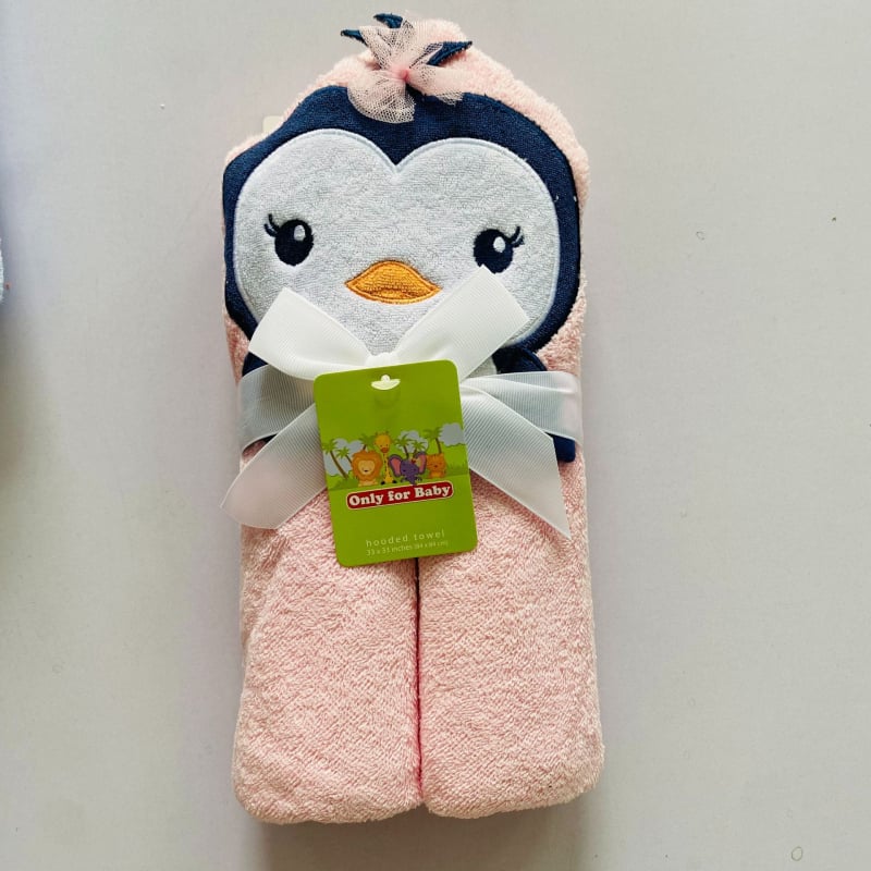 Beebi 3D loomade motiiviga kapuutsiga froteed, 100% puuvill, 300–500 g, vanusegrupp 1–6 aastat, kohandatav, Wanda