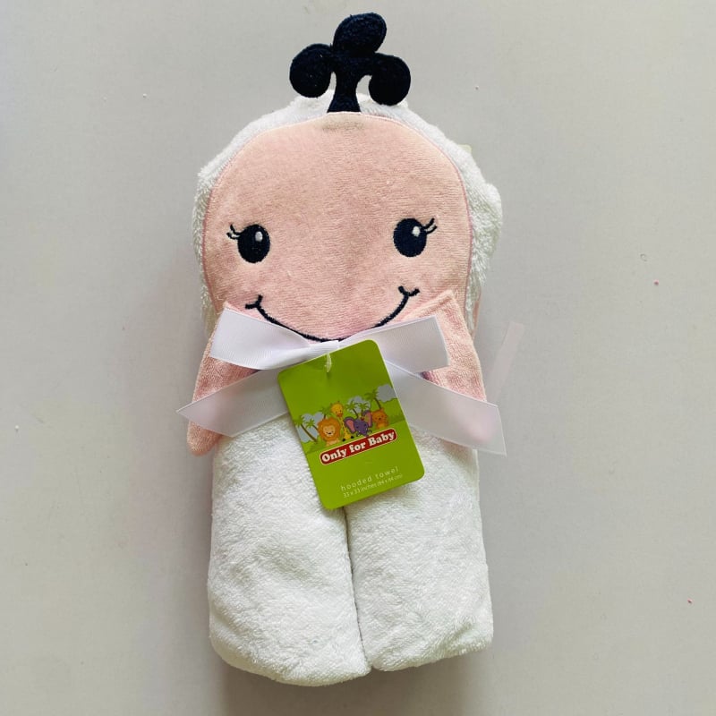 Beebi 3D loomade motiiviga kapuutsiga froteed, 100% puuvill, 300–500 g, vanusegrupp 1–6 aastat, kohandatav, Wanda