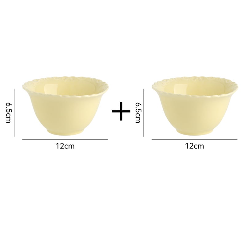 Desszert tányér, kerámia, szabálytalan alakú, retró stílusú, csipkés éllel, mikrohullámú sütőhöz használható