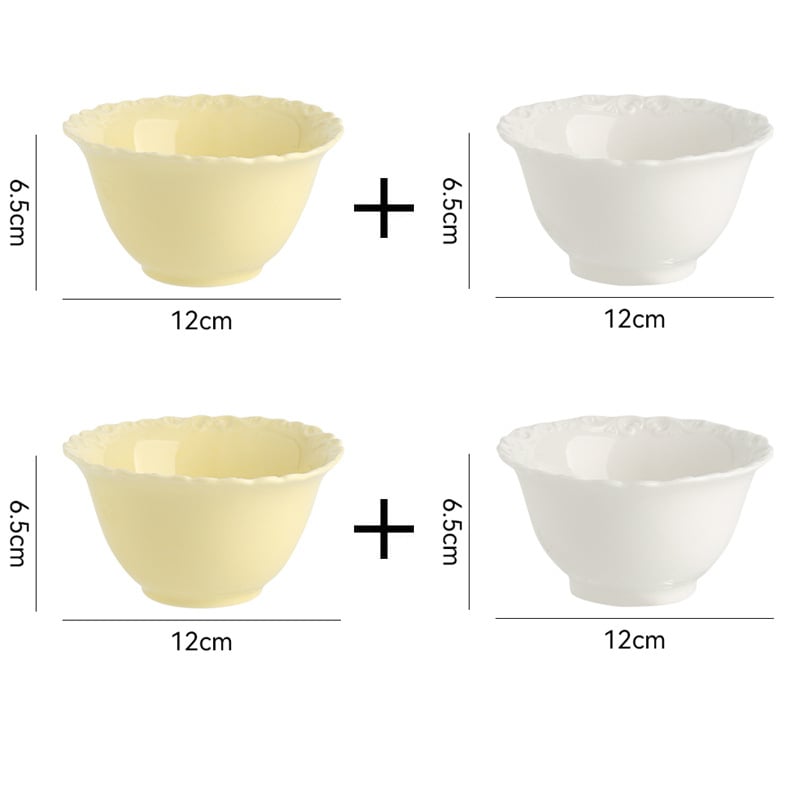 Desszert tányér, kerámia, szabálytalan alakú, retró stílusú, csipkés éllel, mikrohullámú sütőhöz használható