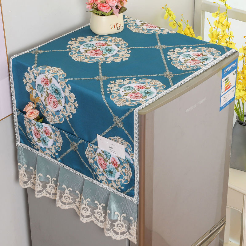 Buitinių prietaisų uždangalas šaldytuvui, skalbimo mašinai ir mikrobangų krosninei – poliesteris, paprastas modernus dizainas, be pritaikymo