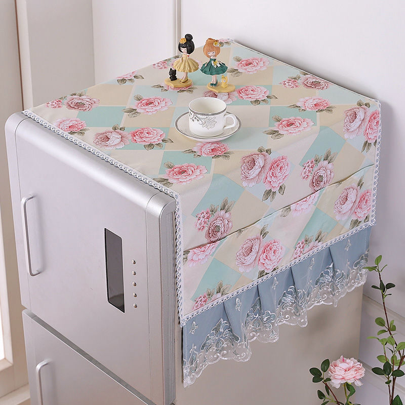 Buitinių prietaisų uždangalas šaldytuvui, skalbimo mašinai ir mikrobangų krosninei – poliesteris, paprastas modernus dizainas, be pritaikymo