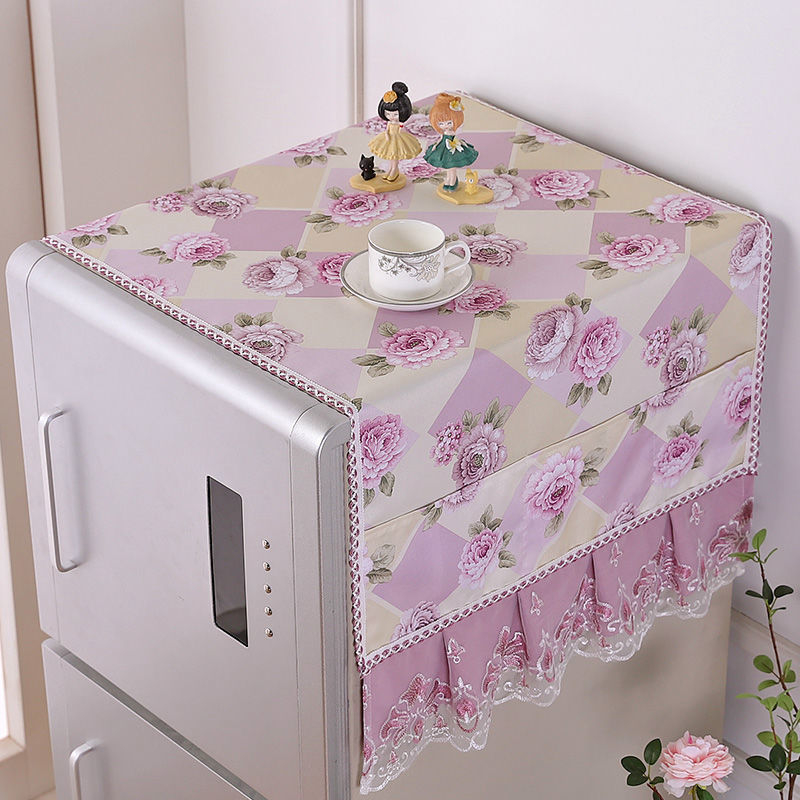 Buitinių prietaisų uždangalas šaldytuvui, skalbimo mašinai ir mikrobangų krosninei – poliesteris, paprastas modernus dizainas, be pritaikymo