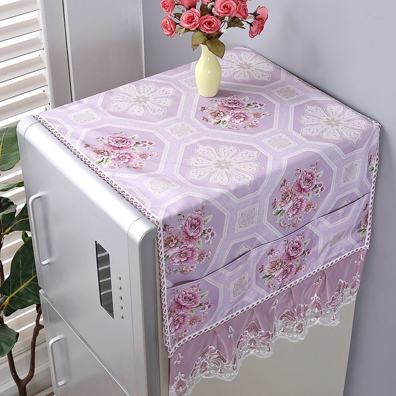 Buitinių prietaisų uždangalas šaldytuvui, skalbimo mašinai ir mikrobangų krosninei – poliesteris, paprastas modernus dizainas, be pritaikymo