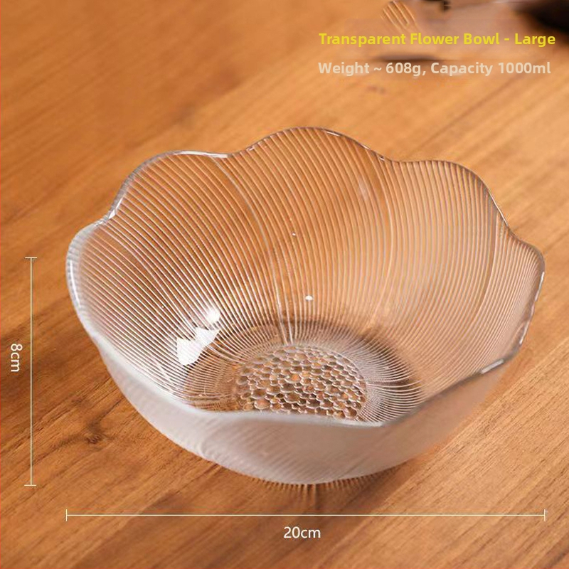 Ólommentes kristályüveg gyümölcstál, Gui Zhongtang, kortárs stílus, első osztályú minőség