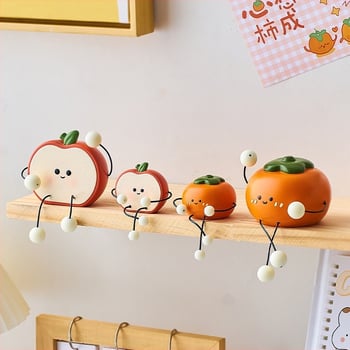 Μικρή διακοσμητική κούκλα από ρητίνη για οικιακό γραφείο — χαρακτική και λεία επεξεργασία, δώρο γενεθλίων