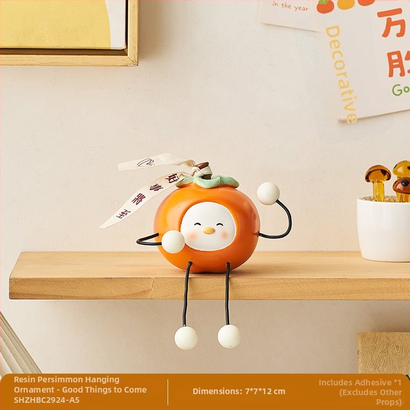 Μικρή διακοσμητική κούκλα από ρητίνη για οικιακό γραφείο — χαρακτική και λεία επεξεργασία, δώρο γενεθλίων