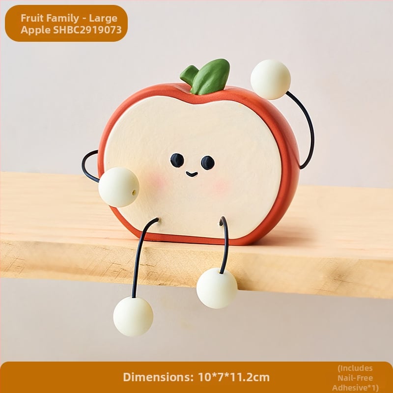 Μικρή διακοσμητική κούκλα από ρητίνη για οικιακό γραφείο — χαρακτική και λεία επεξεργασία, δώρο γενεθλίων