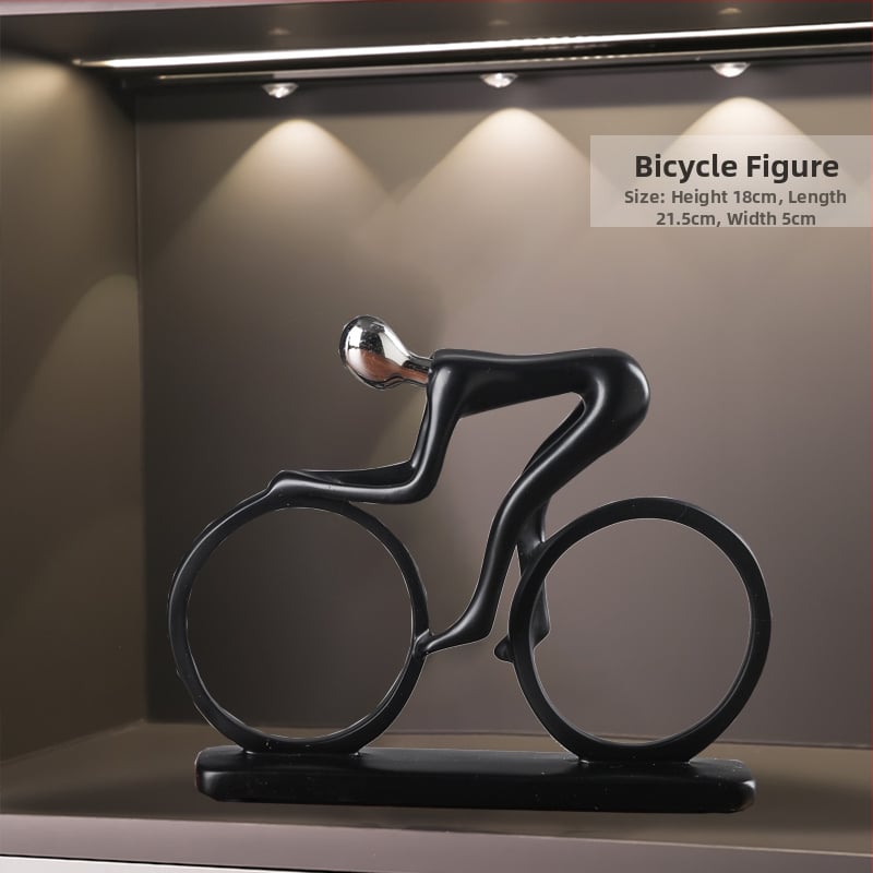 Αθλητικές φιγούρες — Δημιουργικός επιτραπέζιος διακοσμητής, μεταξωτό άνθος, καθολικό στυλ, δώρο γενεθλίων, επιχειρηματικό δώρο.