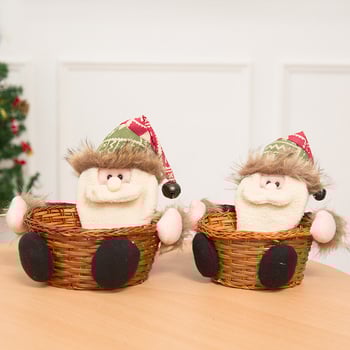 Меламинов кошничка за коледни бонбони, капацитет под 100 ml, произход Пекин, биоразградима, микровълнова не е подходяща