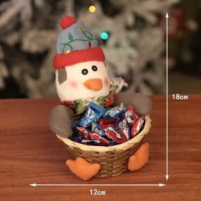 Меламинов кошничка за коледни бонбони, капацитет под 100 ml, произход Пекин, биоразградима, микровълнова не е подходяща