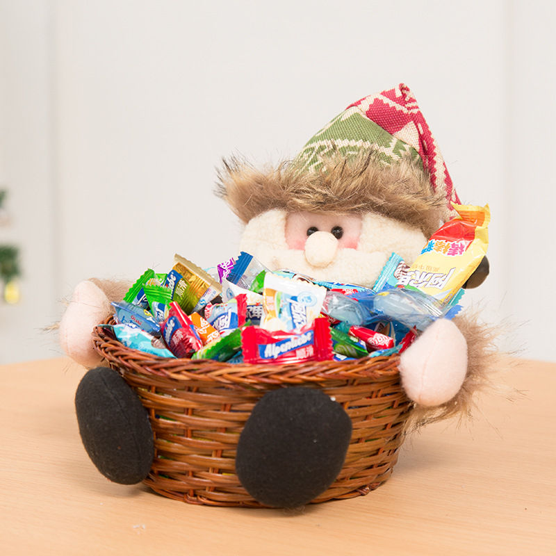 Меламинов кошничка за коледни бонбони, капацитет под 100 ml, произход Пекин, биоразградима, микровълнова не е подходяща