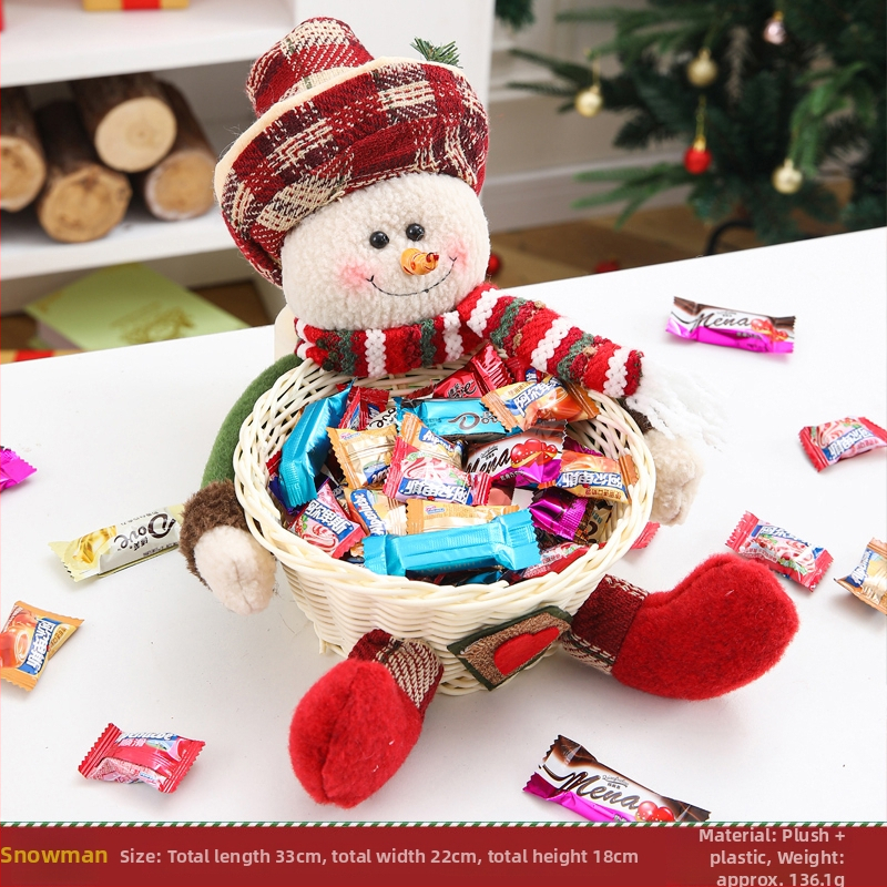 Меламинов кошничка за коледни бонбони, капацитет под 100 ml, произход Пекин, биоразградима, микровълнова не е подходяща