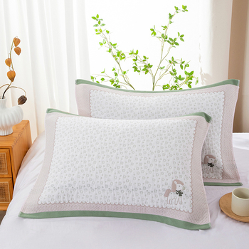 Tiffa géz pamut párnahuzat, logó nélkül, testreszabható