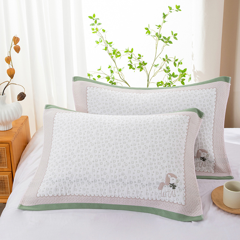 Tiffa géz pamut párnahuzat, logó nélkül, testreszabható