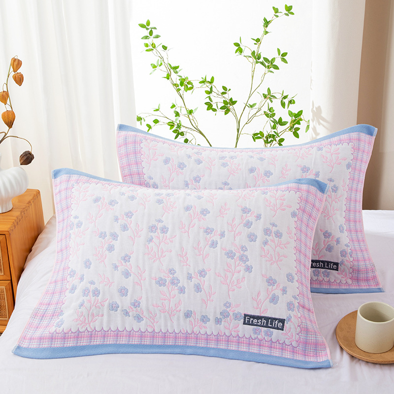 Tiffa géz pamut párnahuzat, logó nélkül, testreszabható