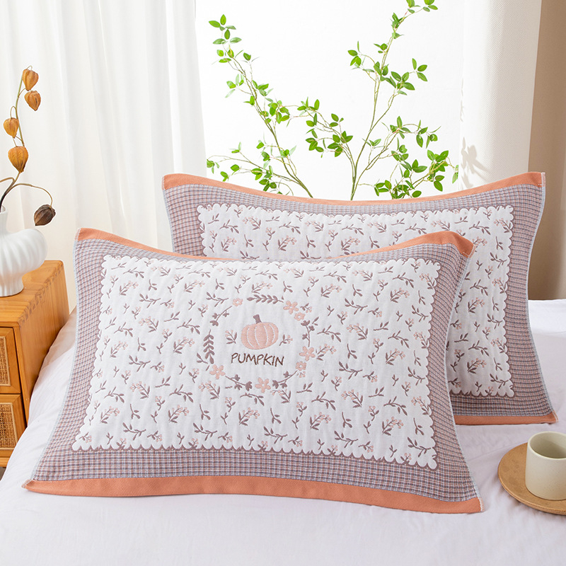 Tiffa géz pamut párnahuzat, logó nélkül, testreszabható