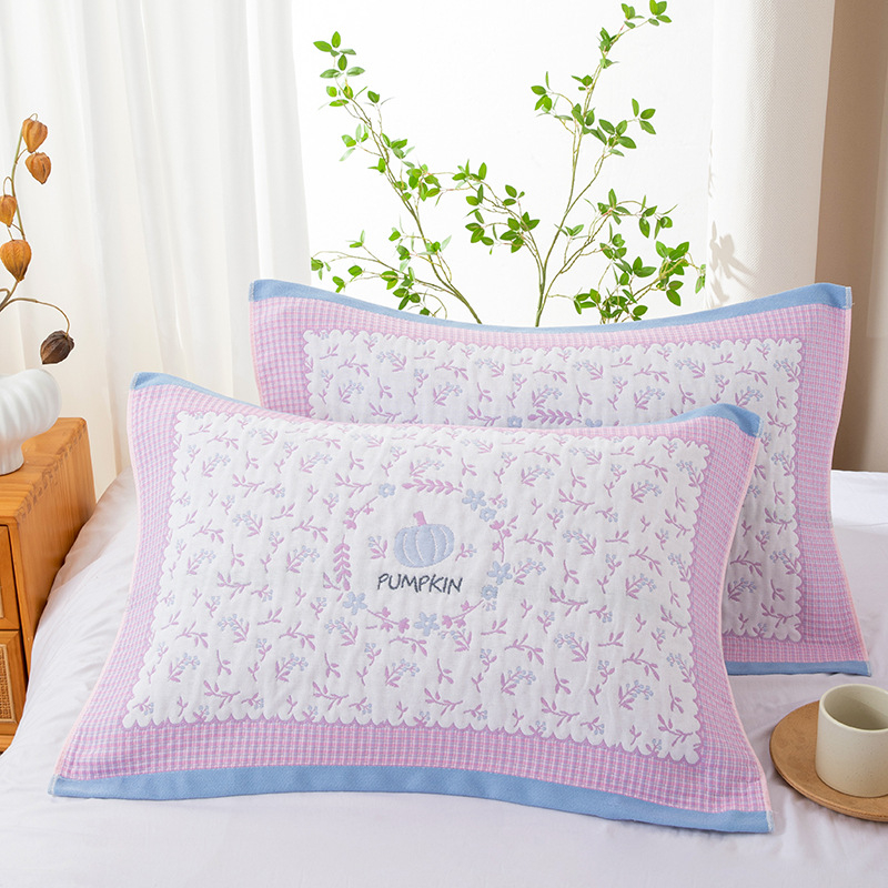 Tiffa géz pamut párnahuzat, logó nélkül, testreszabható