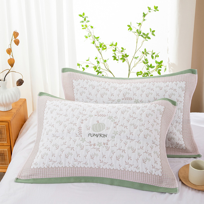 Tiffa géz pamut párnahuzat, logó nélkül, testreszabható