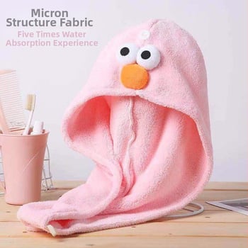 Hajszárító sapka, gyorsan száradó, nedvszívó poliészter 150D, hat-weft szövés, 30 g alatt