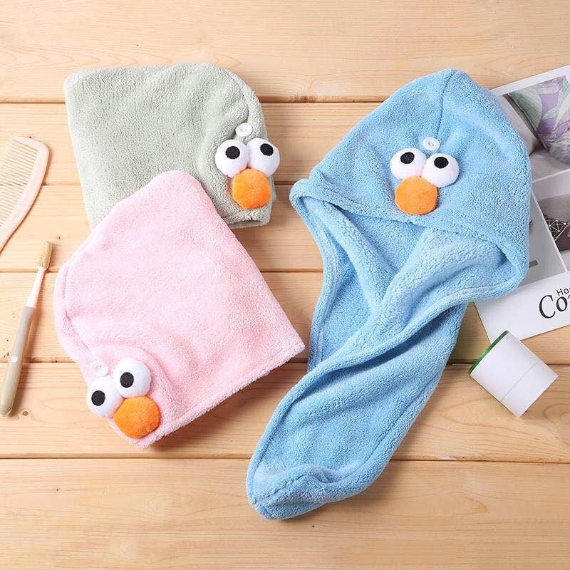 Hajszárító sapka, gyorsan száradó, nedvszívó poliészter 150D, hat-weft szövés, 30 g alatt