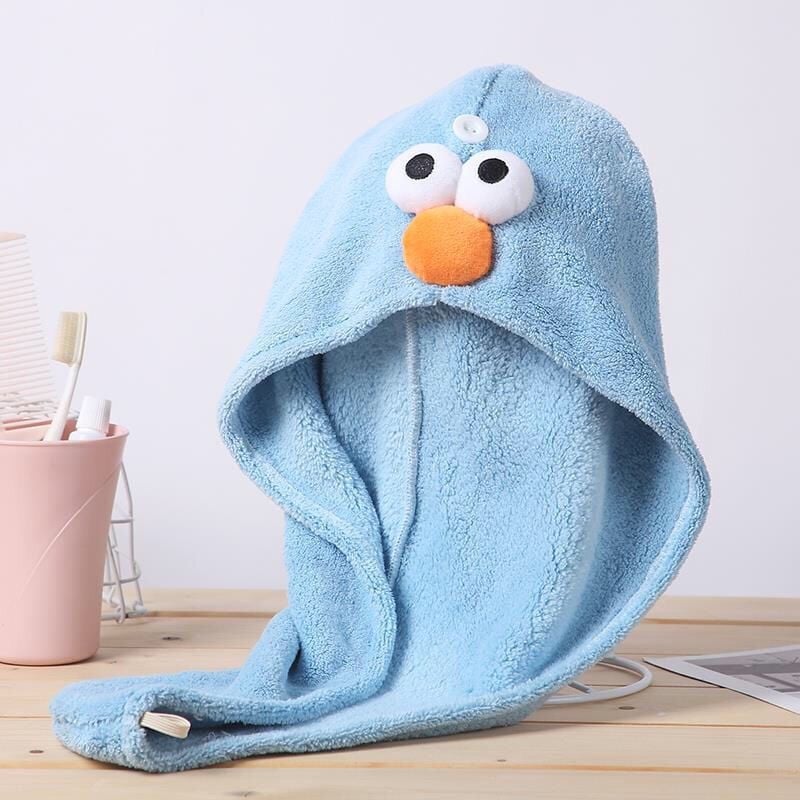 Hajszárító sapka, gyorsan száradó, nedvszívó poliészter 150D, hat-weft szövés, 30 g alatt