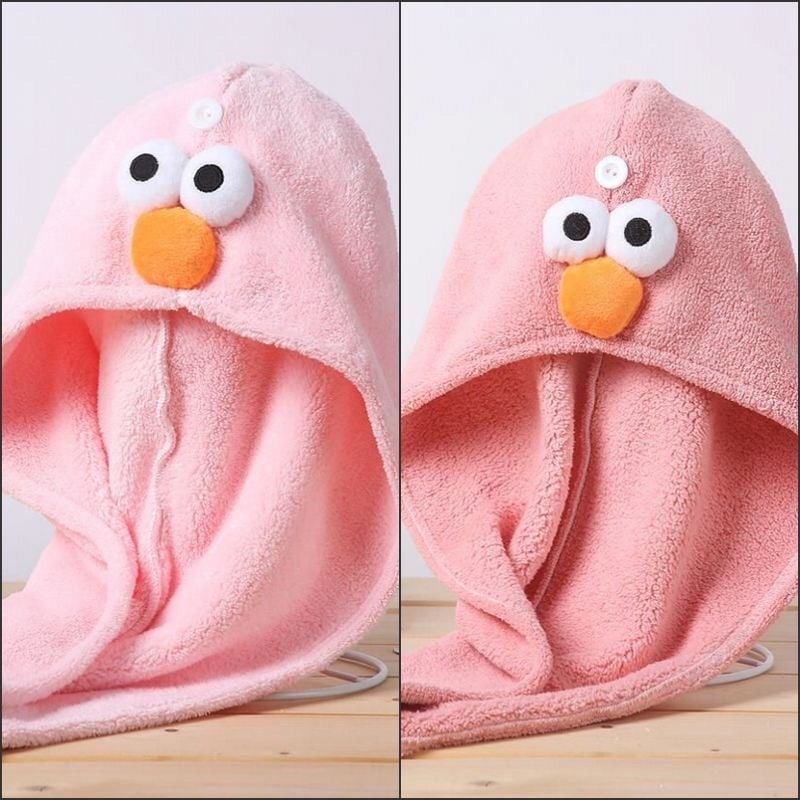 Hajszárító sapka, gyorsan száradó, nedvszívó poliészter 150D, hat-weft szövés, 30 g alatt