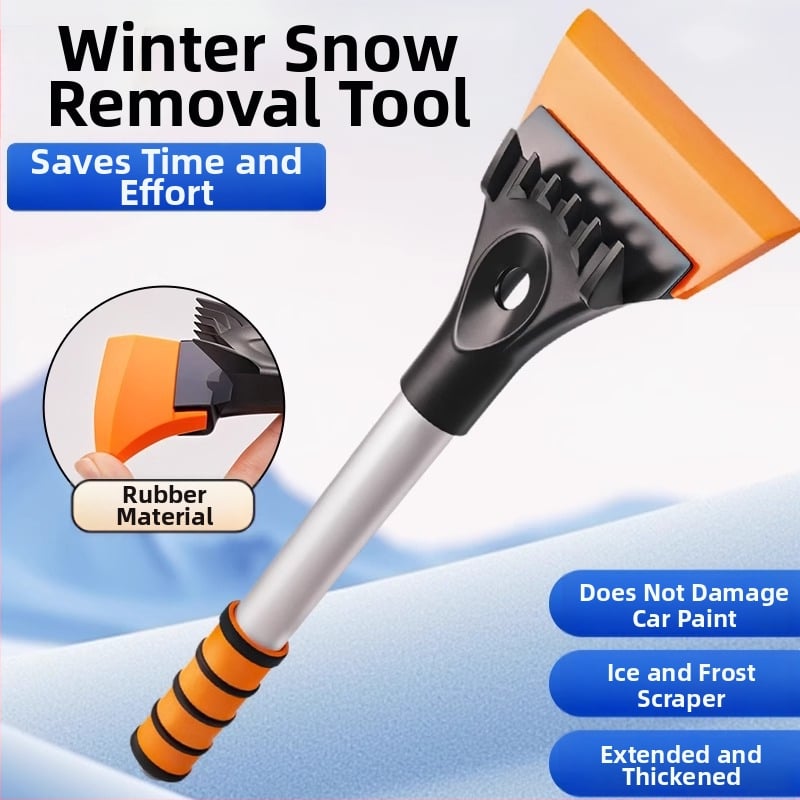 Automobilio sniego šluota su sniego šepetėliu ir stiklo atitirpinimo skraptuku, medžiaga Oxford, prekinis ženklas Fengxia, prekės kodas Zhks–rjxc–hf