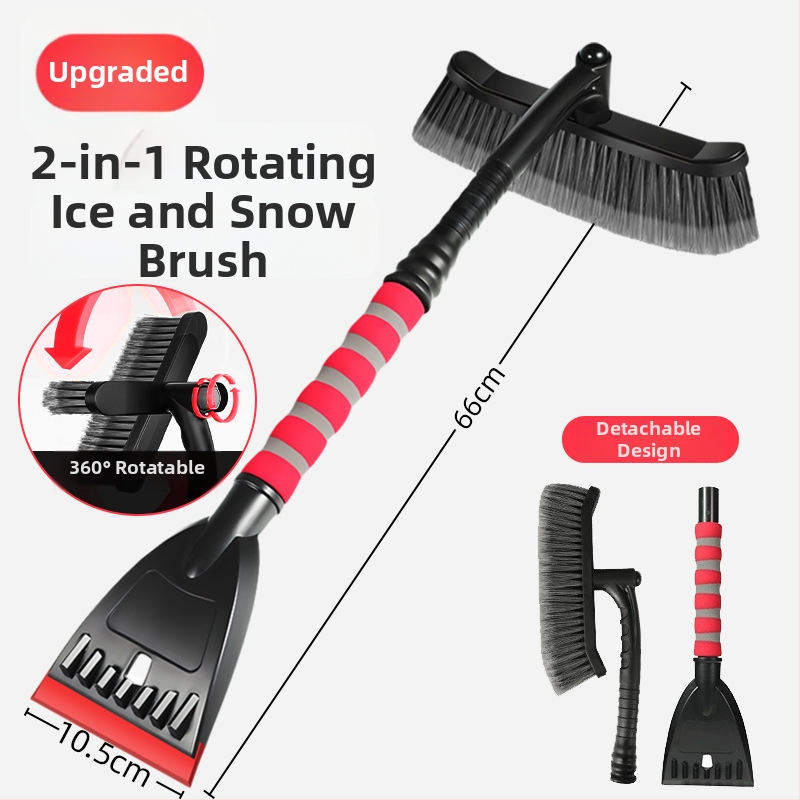 Automobilio sniego šluota su sniego šepetėliu ir stiklo atitirpinimo skraptuku, medžiaga Oxford, prekinis ženklas Fengxia, prekės kodas Zhks–rjxc–hf