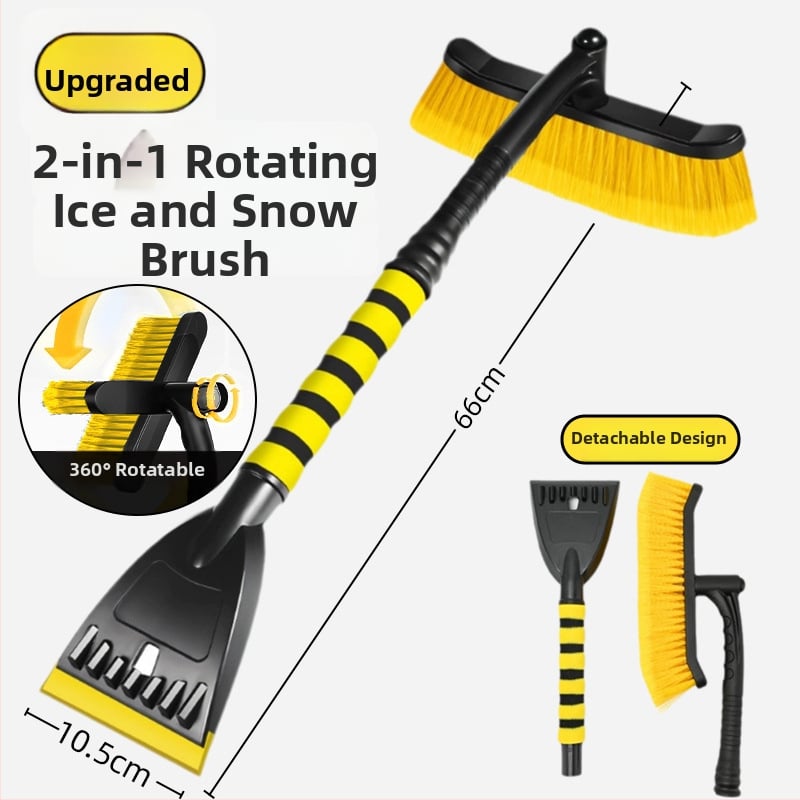 Automobilio sniego šluota su sniego šepetėliu ir stiklo atitirpinimo skraptuku, medžiaga Oxford, prekinis ženklas Fengxia, prekės kodas Zhks–rjxc–hf