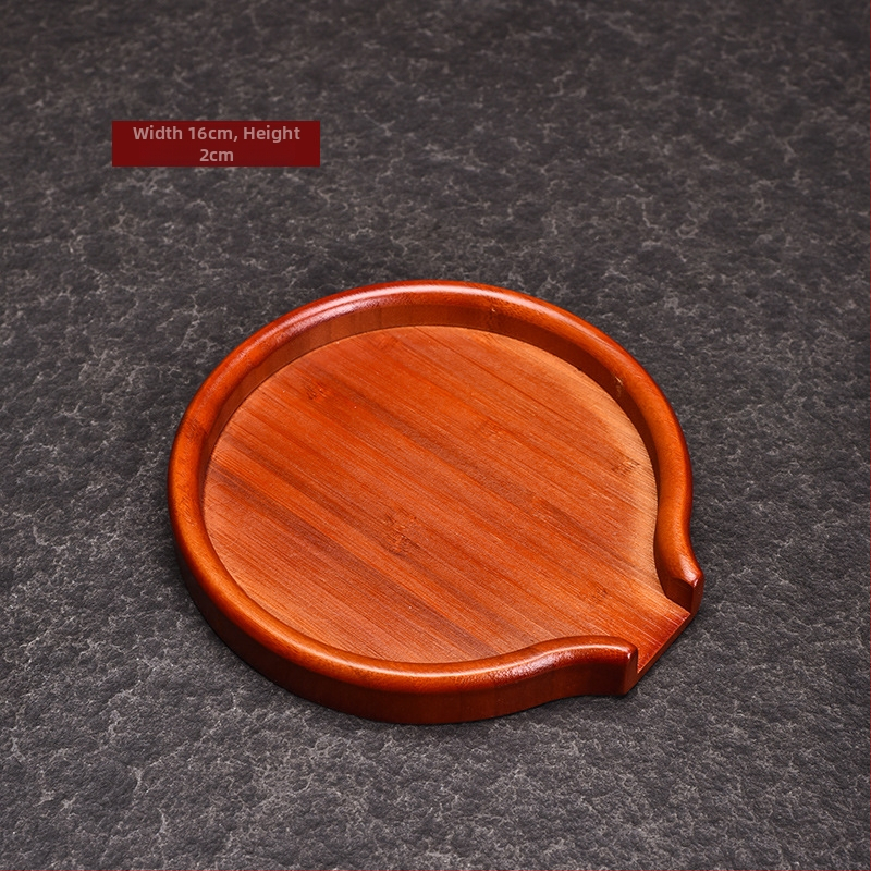 Κυκλικός δίσκος τσαγιού από μπαμπού για τελετή τσαγιού, Pure Clean kiln, Νέο κινεζικό στυλ, 0,15 kg