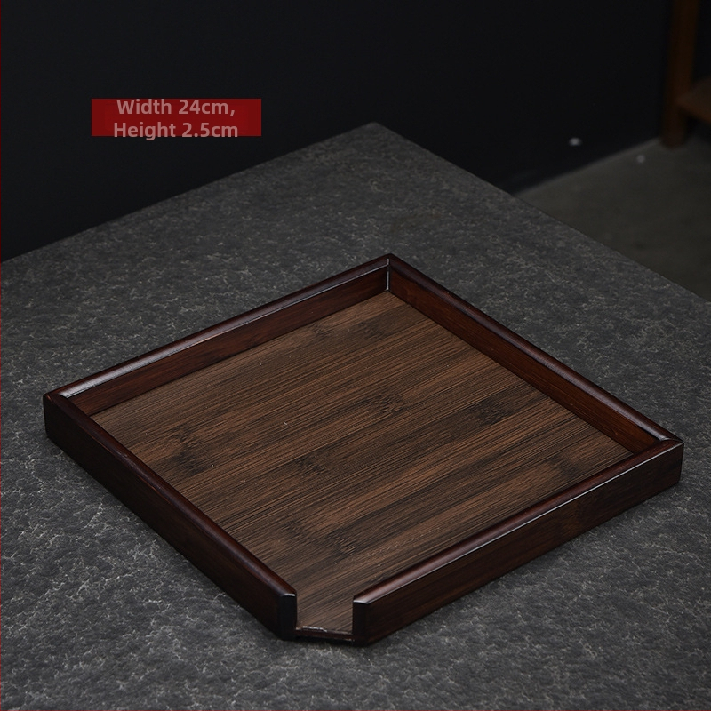 Κυκλικός δίσκος τσαγιού από μπαμπού για τελετή τσαγιού, Pure Clean kiln, Νέο κινεζικό στυλ, 0,15 kg