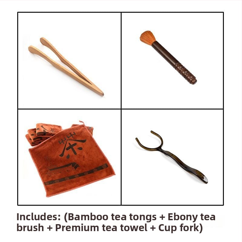 Σετ Gongfu τσαγιού από πορσελάνη-νεφρίτης – Chaoshan στιλ, πλήρες με τσαγιέρα, μπολ με καπάκι και φλιτζάνια, χωρίς δίσκο, φινίρισμα Lopo γλασούρας