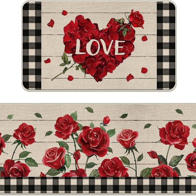 Hosszú sávos kilépő- és konyhai matrac karikatúra mintával — nyomtatott kivitel, formája: hosszú sáv, kézzel mosható, alkalmas nappalira, előszobára, fürdőszobára, étteremhez