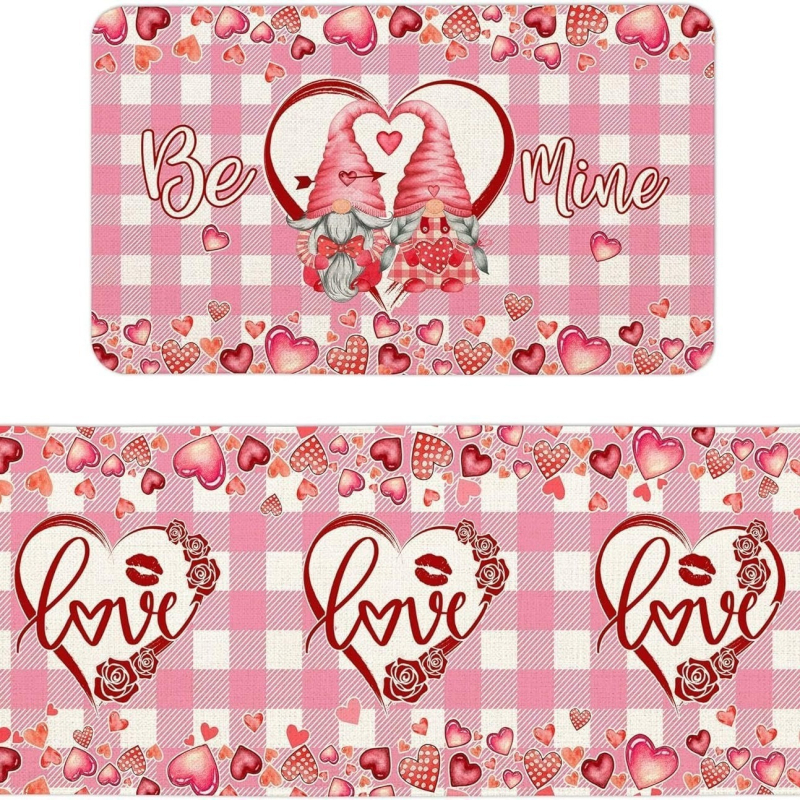 Hosszú sávos kilépő- és konyhai matrac karikatúra mintával — nyomtatott kivitel, formája: hosszú sáv, kézzel mosható, alkalmas nappalira, előszobára, fürdőszobára, étteremhez