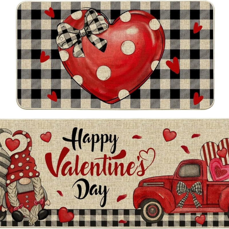 Hosszú sávos kilépő- és konyhai matrac karikatúra mintával — nyomtatott kivitel, formája: hosszú sáv, kézzel mosható, alkalmas nappalira, előszobára, fürdőszobára, étteremhez