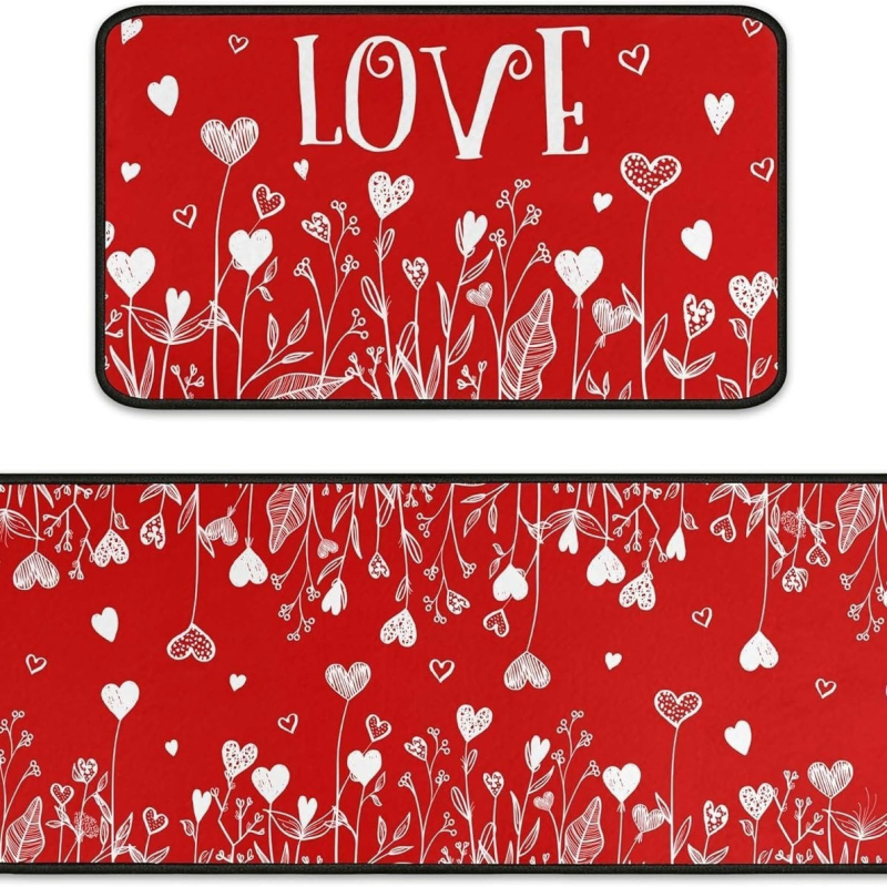 Hosszú sávos kilépő- és konyhai matrac karikatúra mintával — nyomtatott kivitel, formája: hosszú sáv, kézzel mosható, alkalmas nappalira, előszobára, fürdőszobára, étteremhez