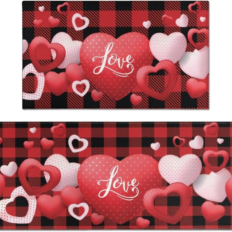 Hosszú sávos kilépő- és konyhai matrac karikatúra mintával — nyomtatott kivitel, formája: hosszú sáv, kézzel mosható, alkalmas nappalira, előszobára, fürdőszobára, étteremhez