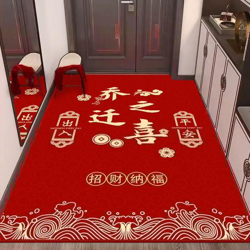 Дверна входна подложка от диатомитова глина, водопоглъщаща, антихлъзгаща, текстов модел, лесна за почистване