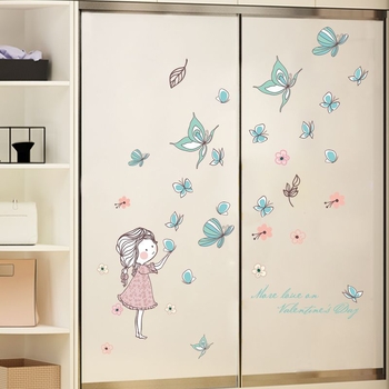 Стикер за стена - етнически стил, PVC материал, огнеупорен, Unique марка