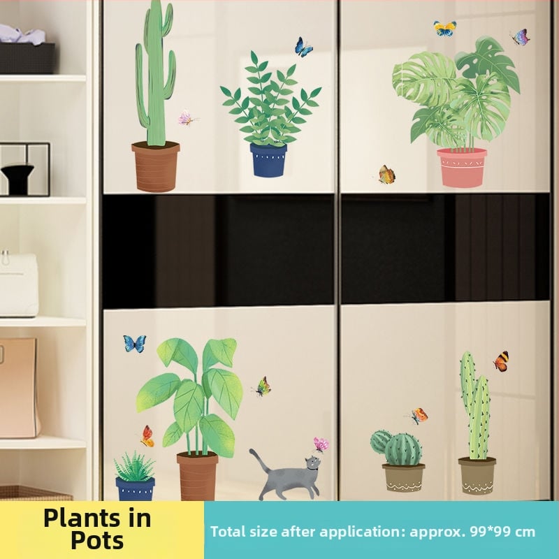 Стикер за стена - етнически стил, PVC материал, огнеупорен, Unique марка