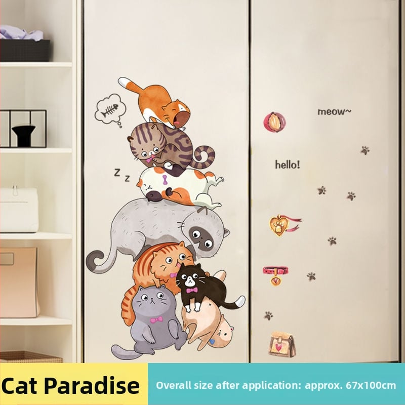 Стикер за стена - етнически стил, PVC материал, огнеупорен, Unique марка