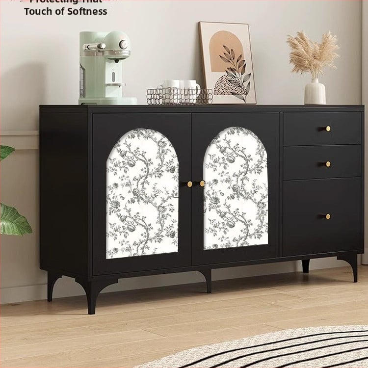 Самозалепващ тапет за шкафове – френски стил обновяване на мебели, ретро плосък стенен стикер, водоустойчив PVC, 1 лист