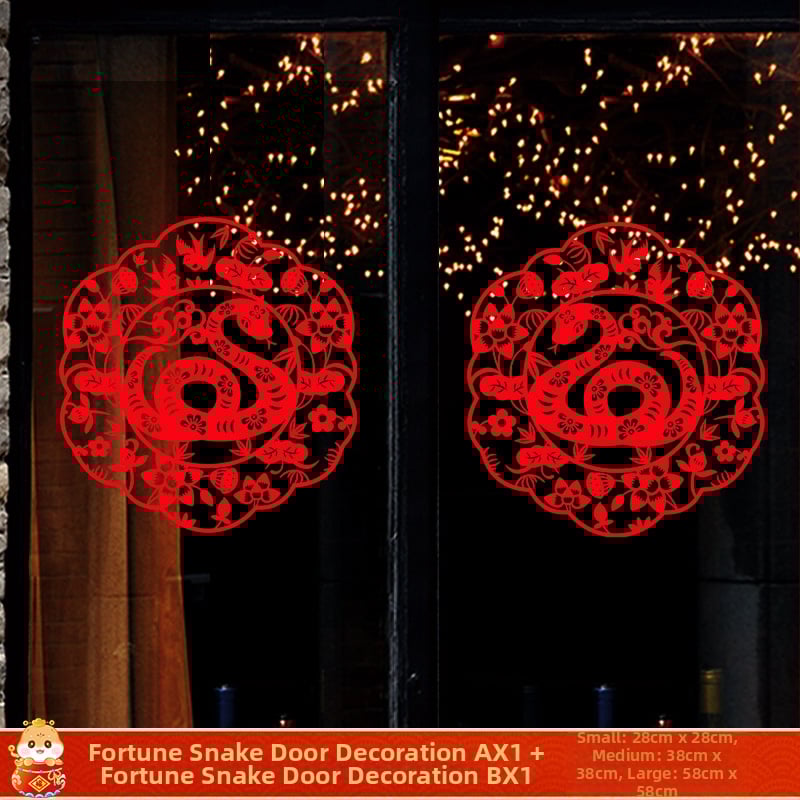 Ablaküvegre készült matrica – Ló éve motívum, kültéri vízálló falidekor, PVC, 1 db, ázsiai stílus, tükröződés