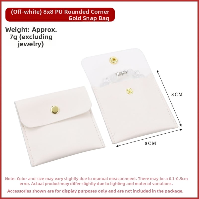 Prilagodljiva luksuzna torbica za nakit sa kopčom – torba za pohranu nakita, kompozitni materijali, torba za pakiranje nakita, pakiranje nakita